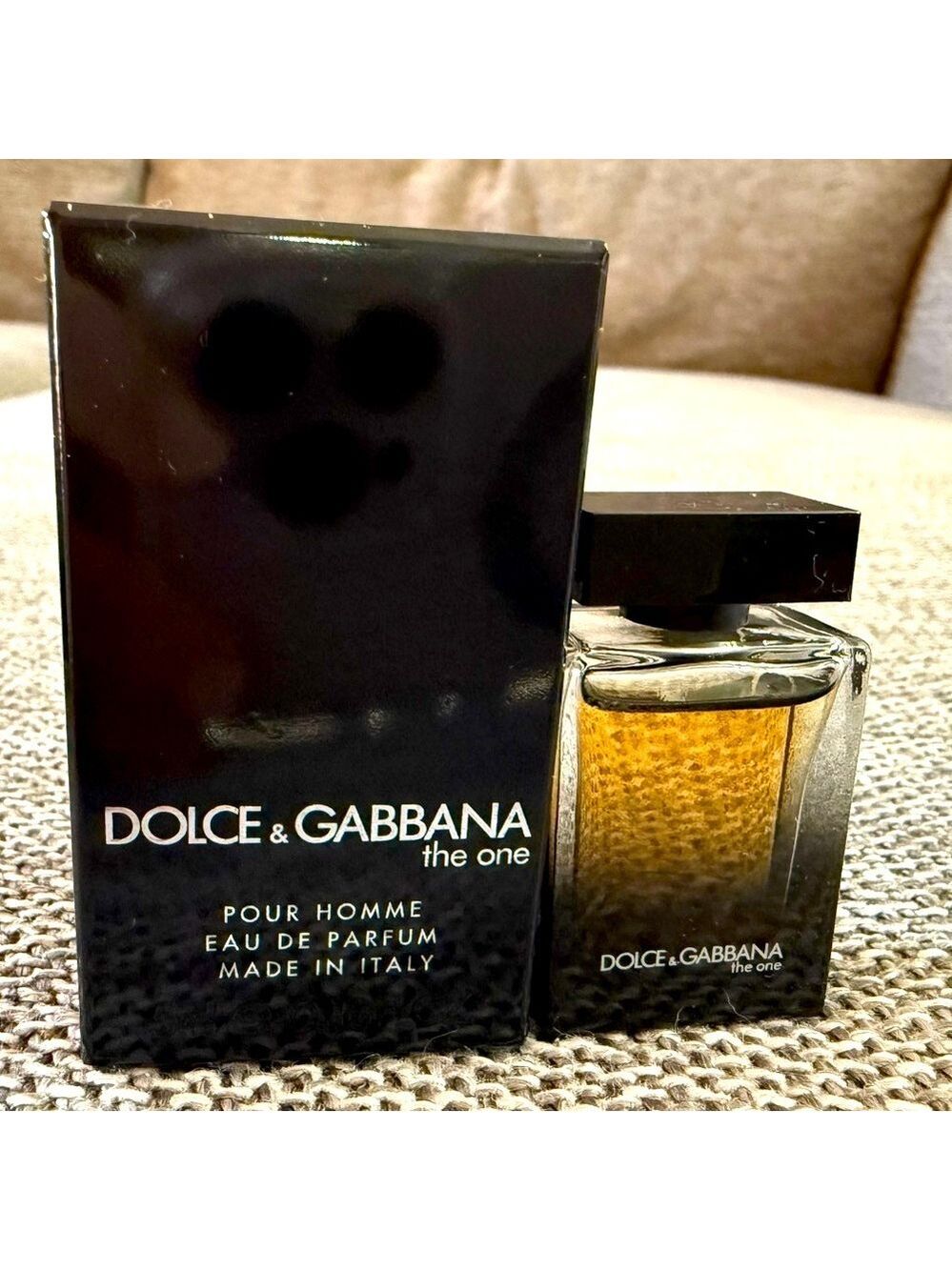 Dolce & Gabbana Men’s The One Pour Homme Eau de Parfum Miniature 5ml New